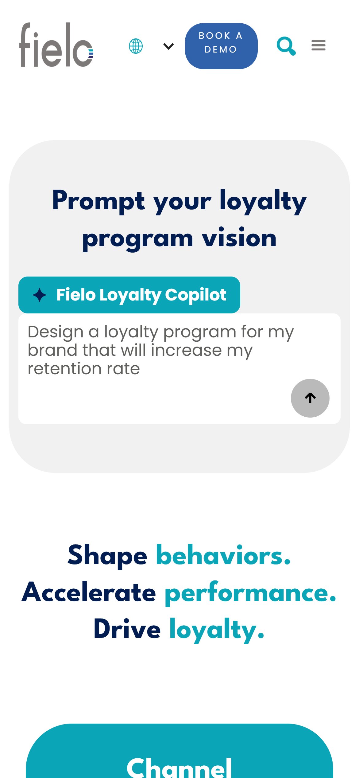 Fielo — Mobile