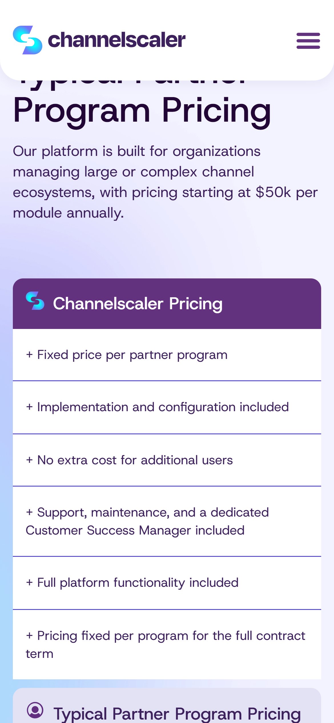 Channelscaler — Mobile